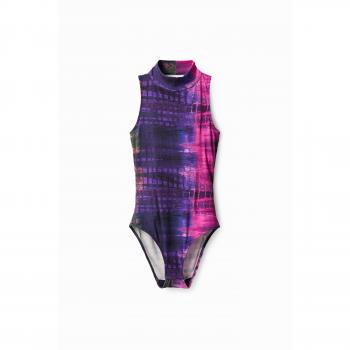 Body tie dye Desigual - Top de mujer con estampado colorido