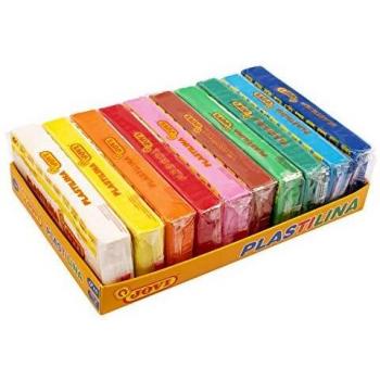 Jovi - Bandeja de plastilina, 10 pastillas 150 g, colores surtidos