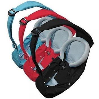 Monsieur Bébé ® Bufanda de Portage - Puerta bebé - tres colores - Norma en 13209 azul azul