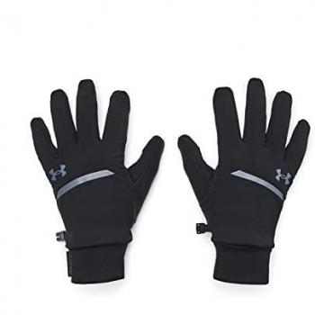 Guantes Under Armour Storm Fleece Run negro gris - Talla XXL, Forro Polar para Hombre