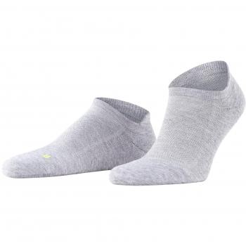Falke Unisex Cool Kick Low Ankle Sneakersocks - Light Gray Size 35-36