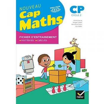 Maths CP Cap Maths: Fichier de l'élève + Cahier de Géométrie-Mesure