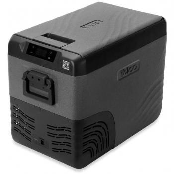 Nevera de compresor portátil Yolco KX40, color negro, capacidad adecuada para viajes y exteriores