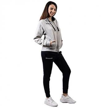 Givova Chándal King 4 Seasons Unisex Adulto Adaptar, Hellmelange Grau/Blau, Fato de treino para desporto