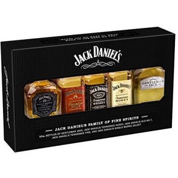 Jack Daniel's Pack Miniaturas 0.05 L x 5