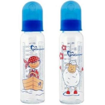 Primamma 99946131 - Biberon de vidrio, Pack de 2 x 250 ml
