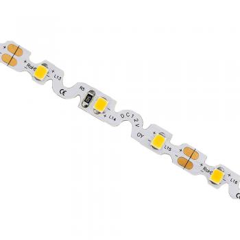 Tira LED Zig Zag S SMD2835 12V, 5m, 60LED/m, 40W, IP20, Blanco Neutro