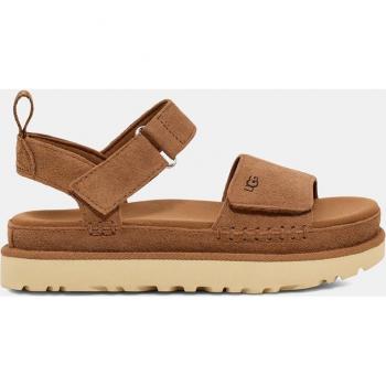 UGG Women's Goldenstar Ultra-Light Platform Sandals in Brown Beige
