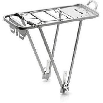 XLC Gepäckträger-2500602200 Portaequipajes, Unisex Adulto, Plata, 31 x 20 x 15 cm