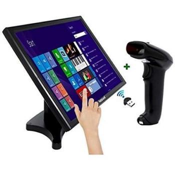 KIT iggual Monitor Táctil 19 + Lector 1D Lás. BT IGG316238