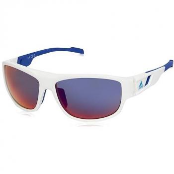 Adidas Sport Sunglasses SP0045 21Z 130mm - Men's, White/Gradient or Mirror Violet