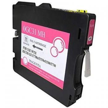 Cartucho de Tinta Pigmentada Genérico para Ricoh GC31M Magenta 405690