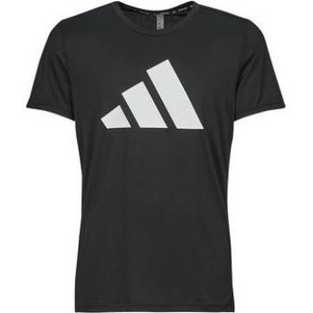 Camiseta de running adidas Run It para hombre en color negro