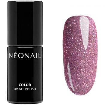 Esmalte Semipermanente UV con Brillos y Partículas Neonail Pink Glitter 7.2ml Miss Buenos