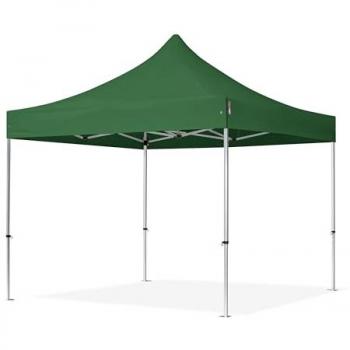 Carpa Plegable 3x3m Profesional Aluminio 40mm PES 800 Verde Oscuro
