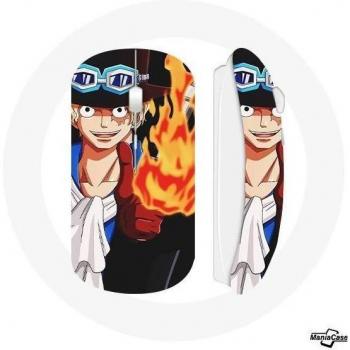 Ratón Inalámbrico Sabo One Piece Fuego