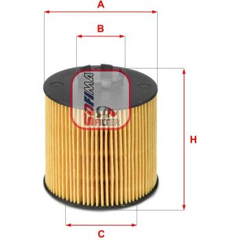 Filtro de aceite SOFIMA S 5047 PE