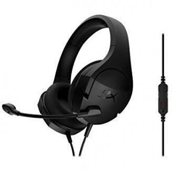 HyperX Cloud Stinger Core - Auriculares para Juegos de PC, Xbox One, Playstation 4 y Nintendo Switch, con Cable y micrófono, Ligeros con diseño para su colocación sobre la Oreja, Negro, One Size