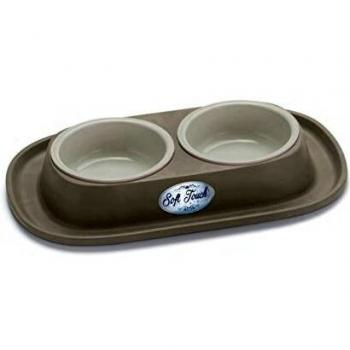 Georplast comedero doble soft touch