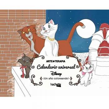 Calendario universal Disney (Hachette HEROES - DISNEY - Arteterapia