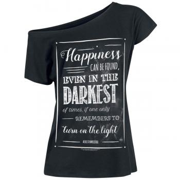 HARRY POTTER Happiness Can Be Found Camiseta Negro 3XL