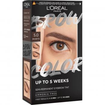 Loreal Paris - Tinte de cejas semipermanente Brow Color - 5.0: Brunette