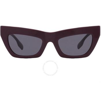 Burberry BE4405 Women's Cat Eye Sunglasses, Color 397987 (Burgundy), Size 51