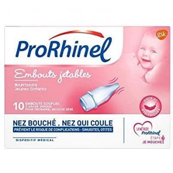 NOVARTIS - Embouts Jetables Souples pour Mouche Bébé x 8 ProRhinel
