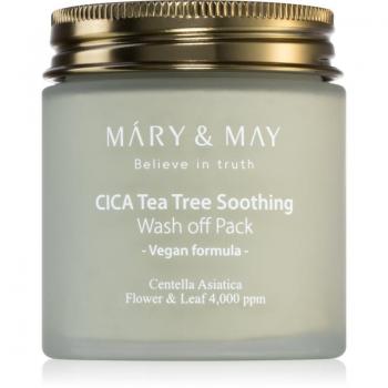 Mary & May Cica Tea Tree Soothing Vegan Wash Off Mask Pack 125g