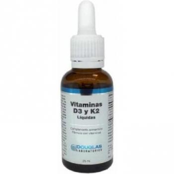 Douglas Laboratories Vitaminas D3 + K2 Líquidas 25ml