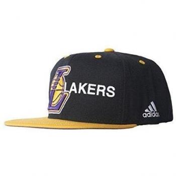 adidas Cap Lakers - Gorra unisex, color oro / morado, talla OSFM