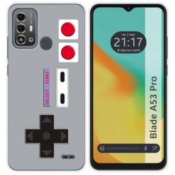 Funda de Silicona para Zte Blade A53 Pro con Diseño de Consola y Dibujos