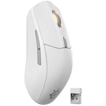 Ratón Gaming Inalámbrico SteelSeries Rival 3 Gen 2 Blanco - 18000 DPI, RGB, Ligero, Alta Durabilidad