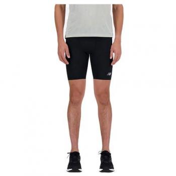 Mallas Cortas New Balance Athletics Sleek Pocket Half 9 Negro L