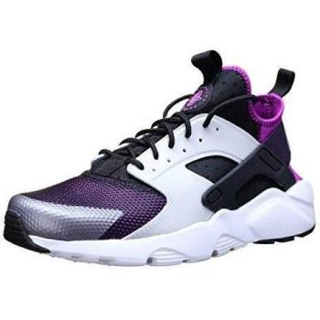 Nike Air Huarache Run Ultra Zapatillas de running, Hombre, Negro / Gris / Blanco, 46