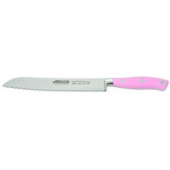Arcos 231354 Cuchillo Panero Perlado 200 mm. Riviera Rose, Acero Inoxidable, Rosa
