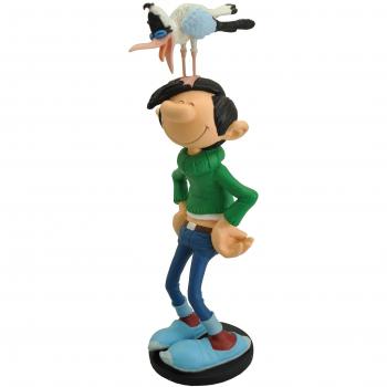 Figurita Gaston con Gaviota de Plastoy