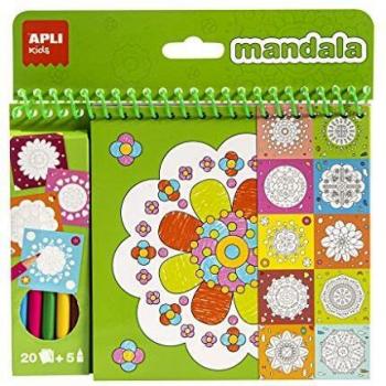 APLI Kids 17151 - Bloc pinta y colorea Mandala