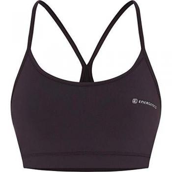 ENERGETICS Sujetador Deportivo Gigi 3 para Mujer, Mujer, Sujetador Deportivo para Mujer, 302599, Negro, 34
