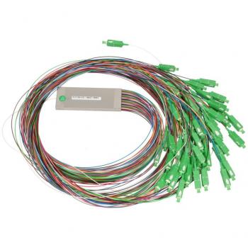 Divisor Extralink 1:64 PLC SC/APC 900um, 1.5m, Caja de Acero