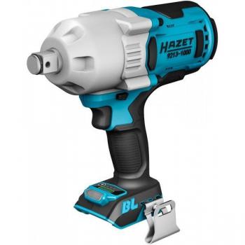 Hazet 9213-1000 Llave de impacto a batería, Par de desbloqueo máximo: 1400 Nm, Cuadrado macizo: 3/4 pulgadas (20 mm)