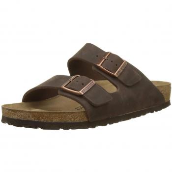 Birkenstock Arizona Habana Unisex Oiled Leather Sandals Size 38 Brown