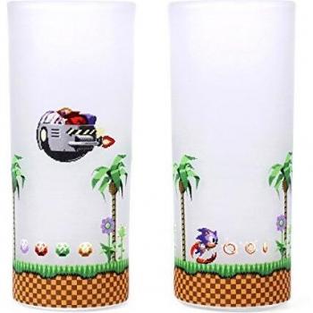 Half Moon Bay Vasos Set DE 2 Sonic The Hedgehog, Multicolor, 450 Ml
