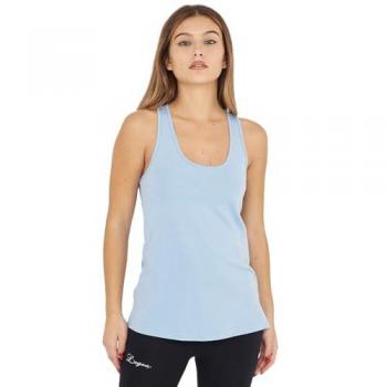 Camiseta sin mangas de fitness para mujer Legea Titano Celeste L