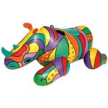 Hinchable Rinoceronte Multicolor