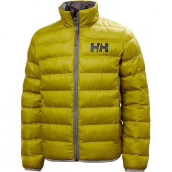 Helly Hansen Kids Jr Marka Insulator Jacket - Green Down Puffer