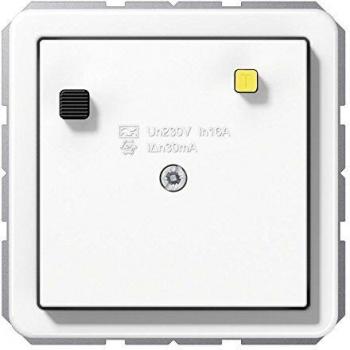 Interruptor diferencial 16A 250V Jung con protección contra golpes y acabado extrabrillante