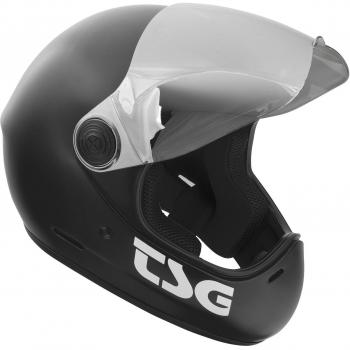 TSG Pass Solid Color - Casco para monopatín, color negro, talla S