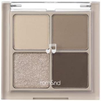 rom&nd Better Than Eyes Eyeshadow Palette - 9 Options, Warm Natural Cosmetic Eye Shadows, K-beauty Korean Cosmetics, 6g/0.21oz (M02 Dry Buckwheat Flower)