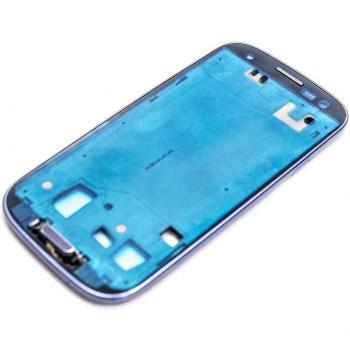 Marco Lateral + Chasis S.Galaxy S3 Azul